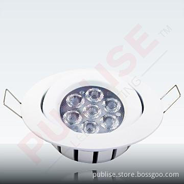 *8W LED Patent LED Under Cabinet Lighting 7CREE-XTE Rotatable Dimmable